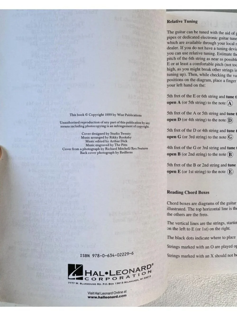 The Beatles Complete Chord Songbook Song Lyrics & Guitar Chords - 1999